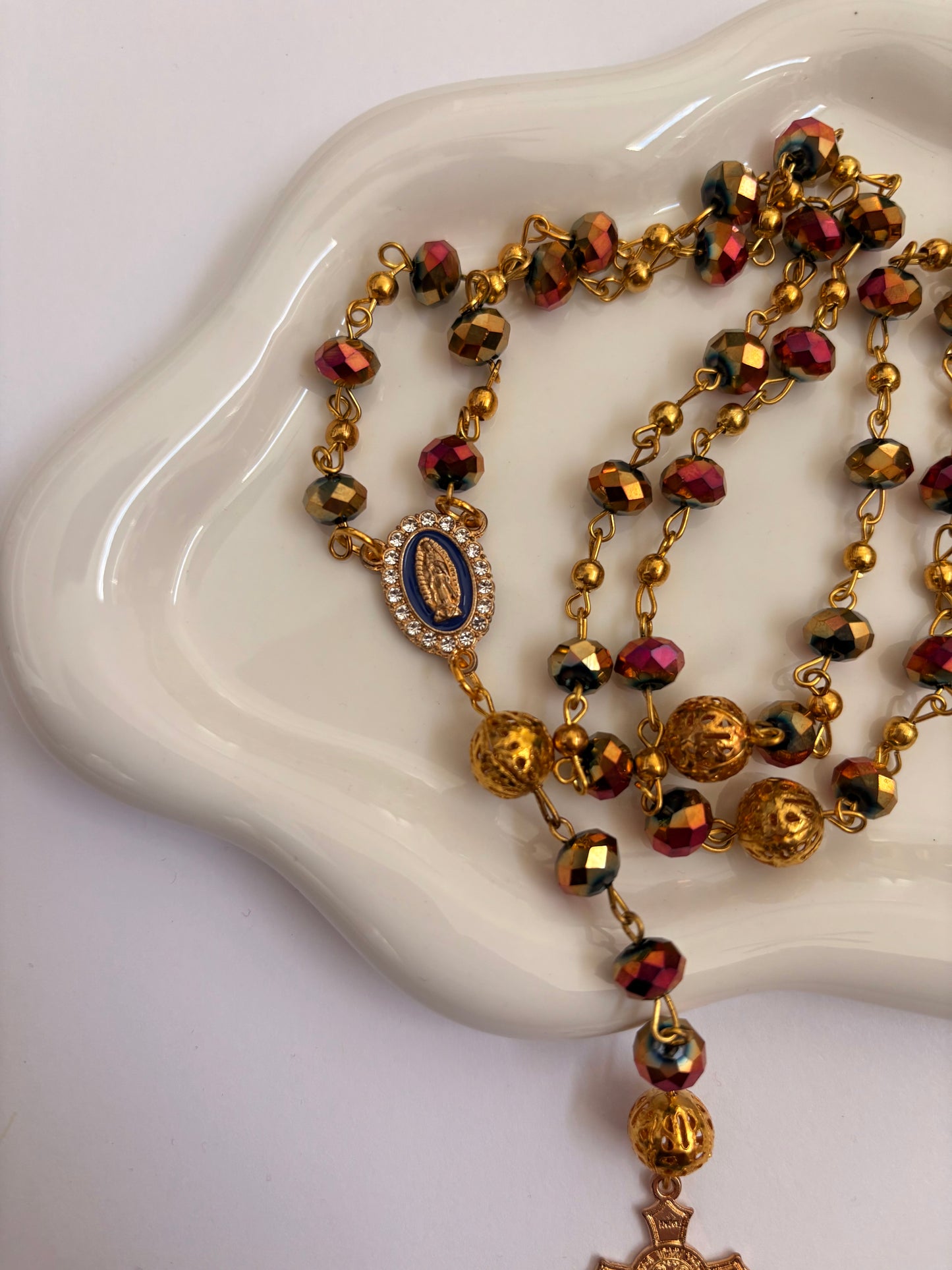 Corazón de Bonita "Noche Sagrada" Rosary