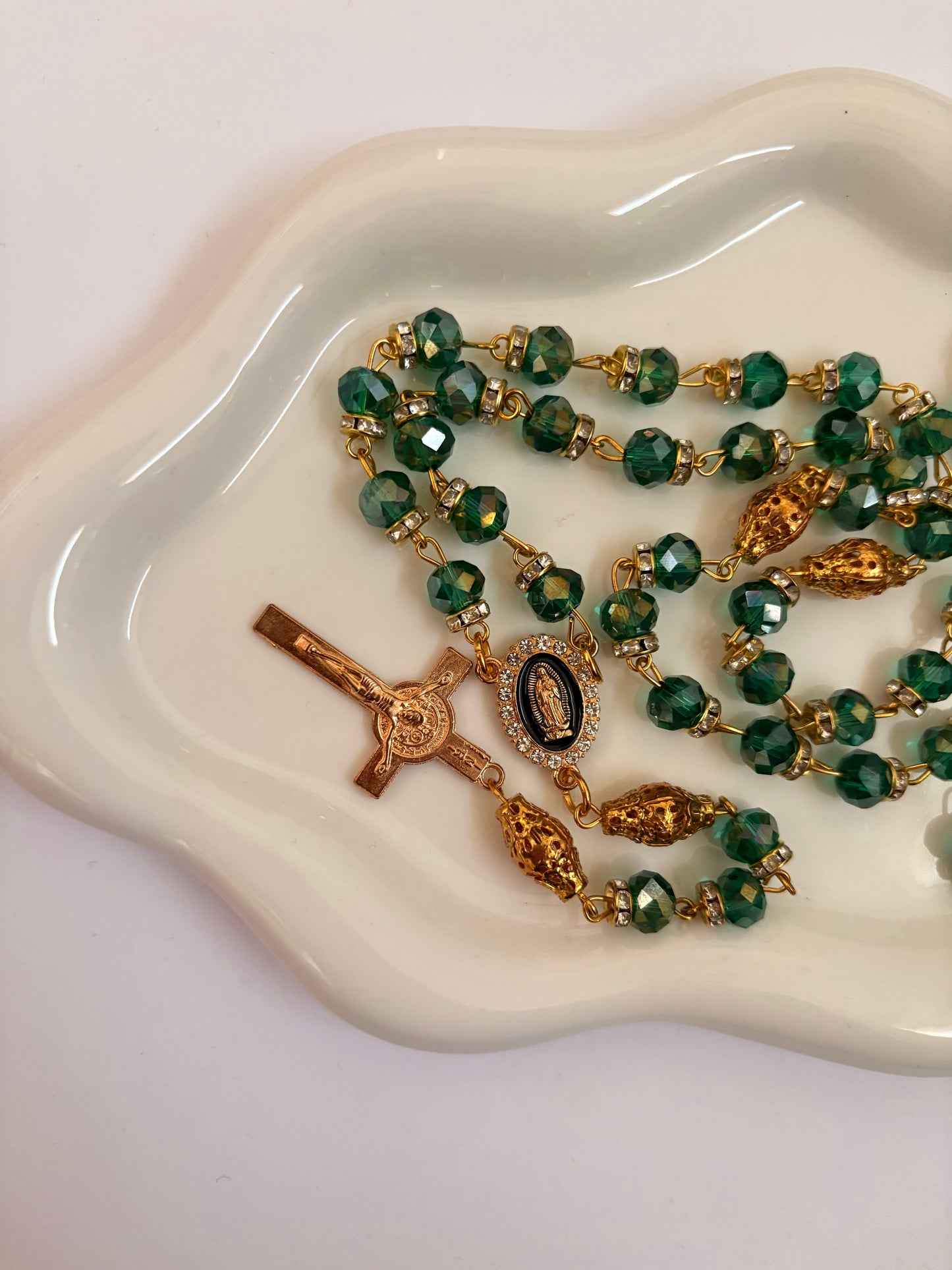 Corazón de Bonita "Jardín de Esperanza" Rosary