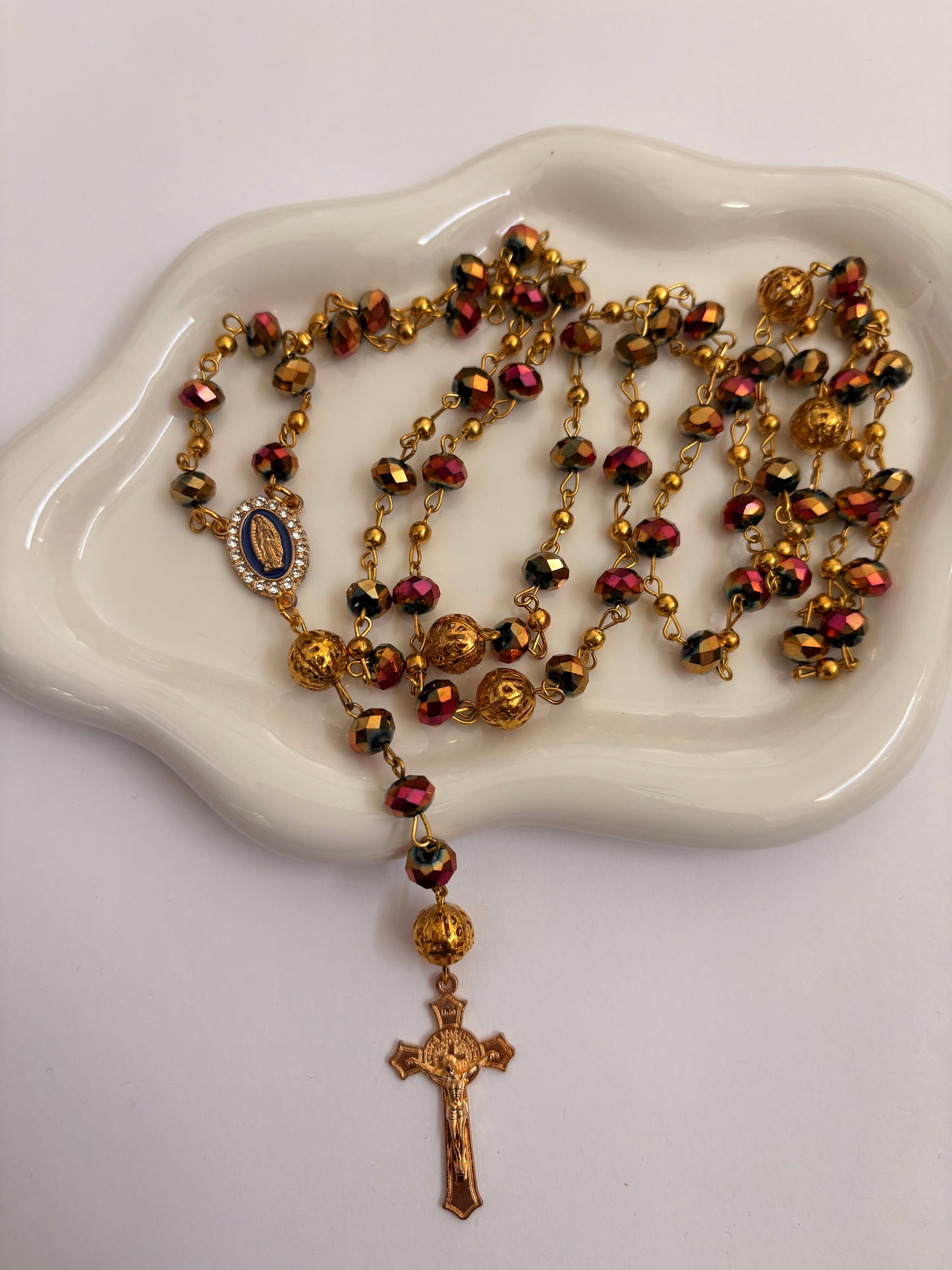 Corazón de Bonita "Noche Sagrada" Rosary