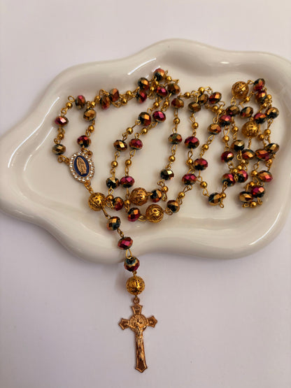 Corazón de Bonita "Noche Sagrada" Rosary