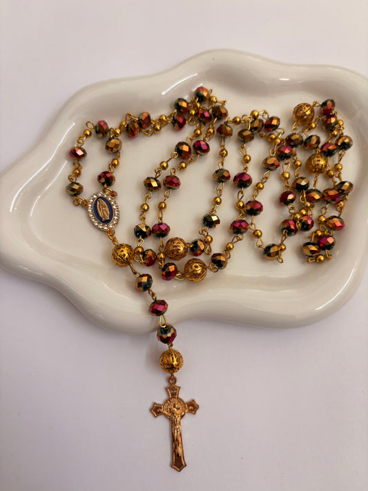 Corazón de Bonita "Noche Sagrada" Rosary