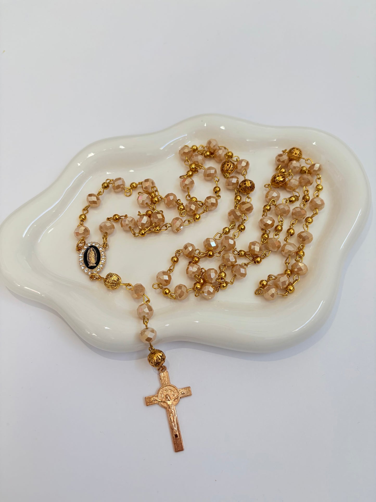 Corazón de Bonita "Luz De Maria" Rosary