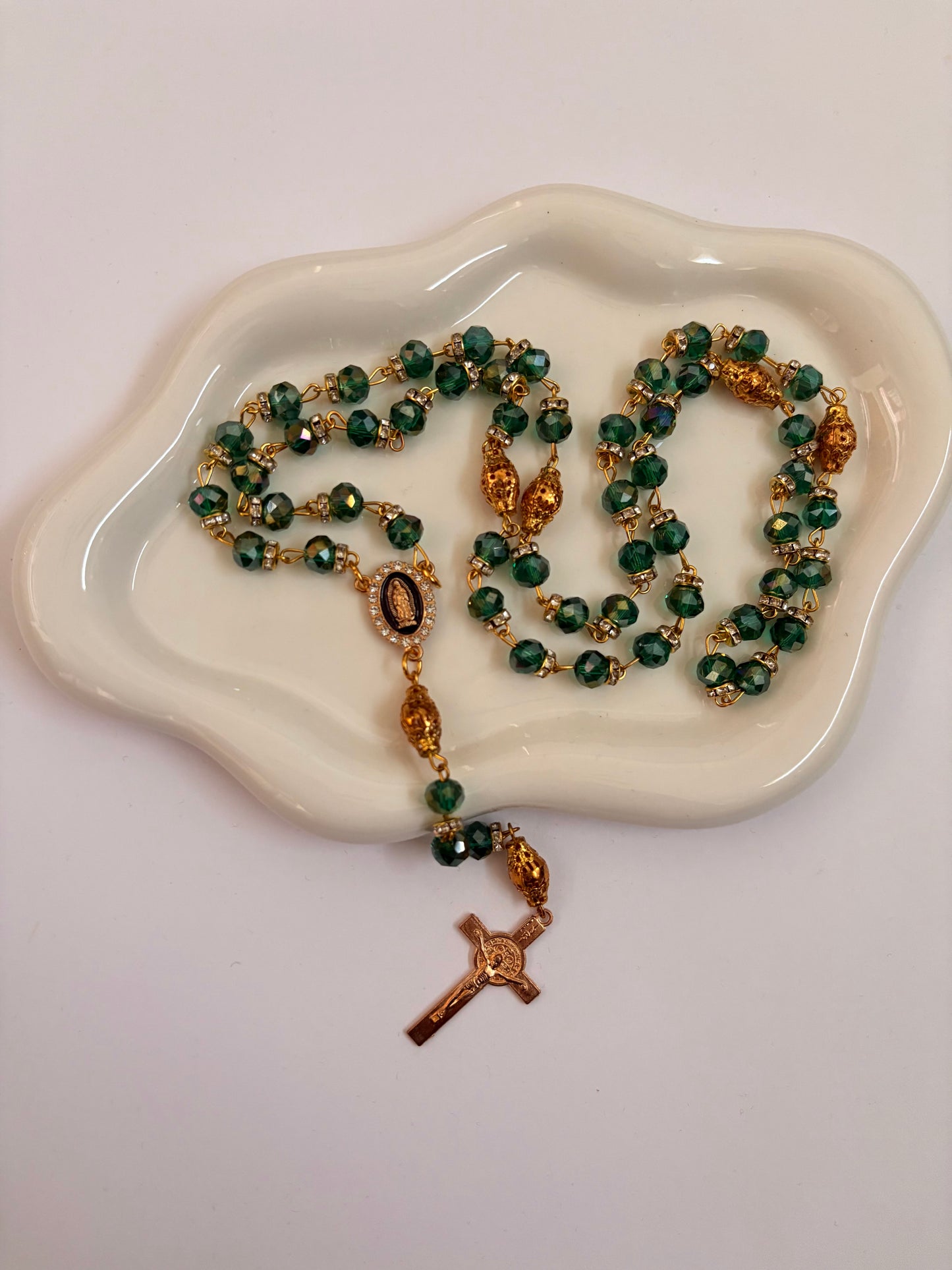 Corazón de Bonita "Jardín de Esperanza" Rosary