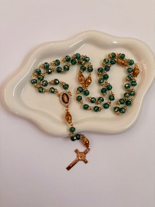 Corazón de Bonita "Jardín de Esperanza" Rosary